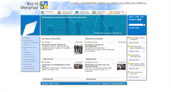 Desktop Screenshot of bezirk-oberpfalz.de